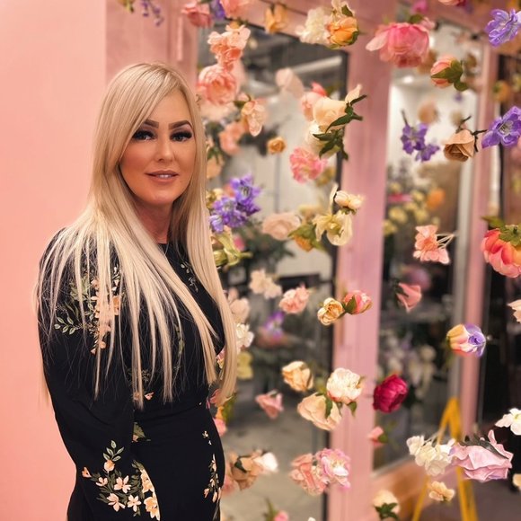 Floral Wide Leg Jumpsuit - Picture 4 of 4